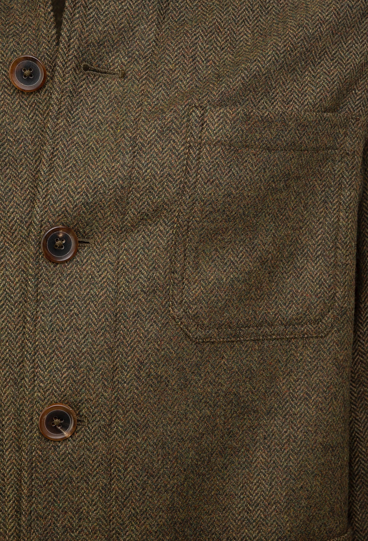 Chore Jacket Fischgrat Tweed Britisch