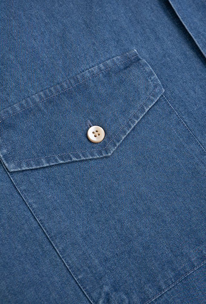 Hemd Jeans, blau