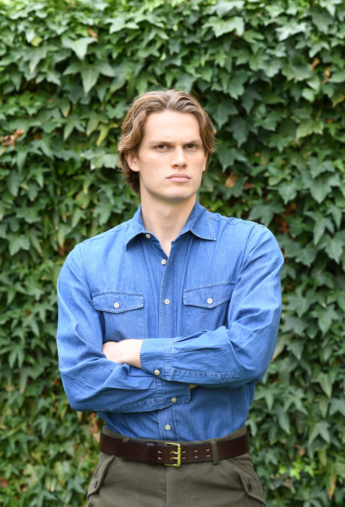 Hemd Jeans, blau