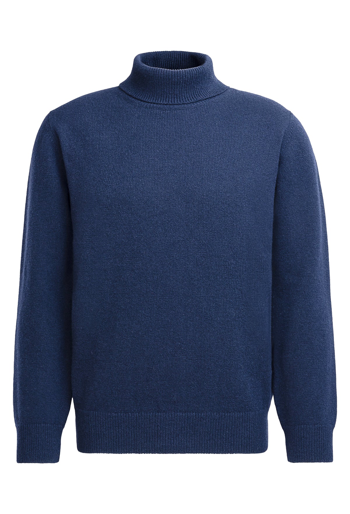 Rollkragenpullover 'Supergeelong', blau