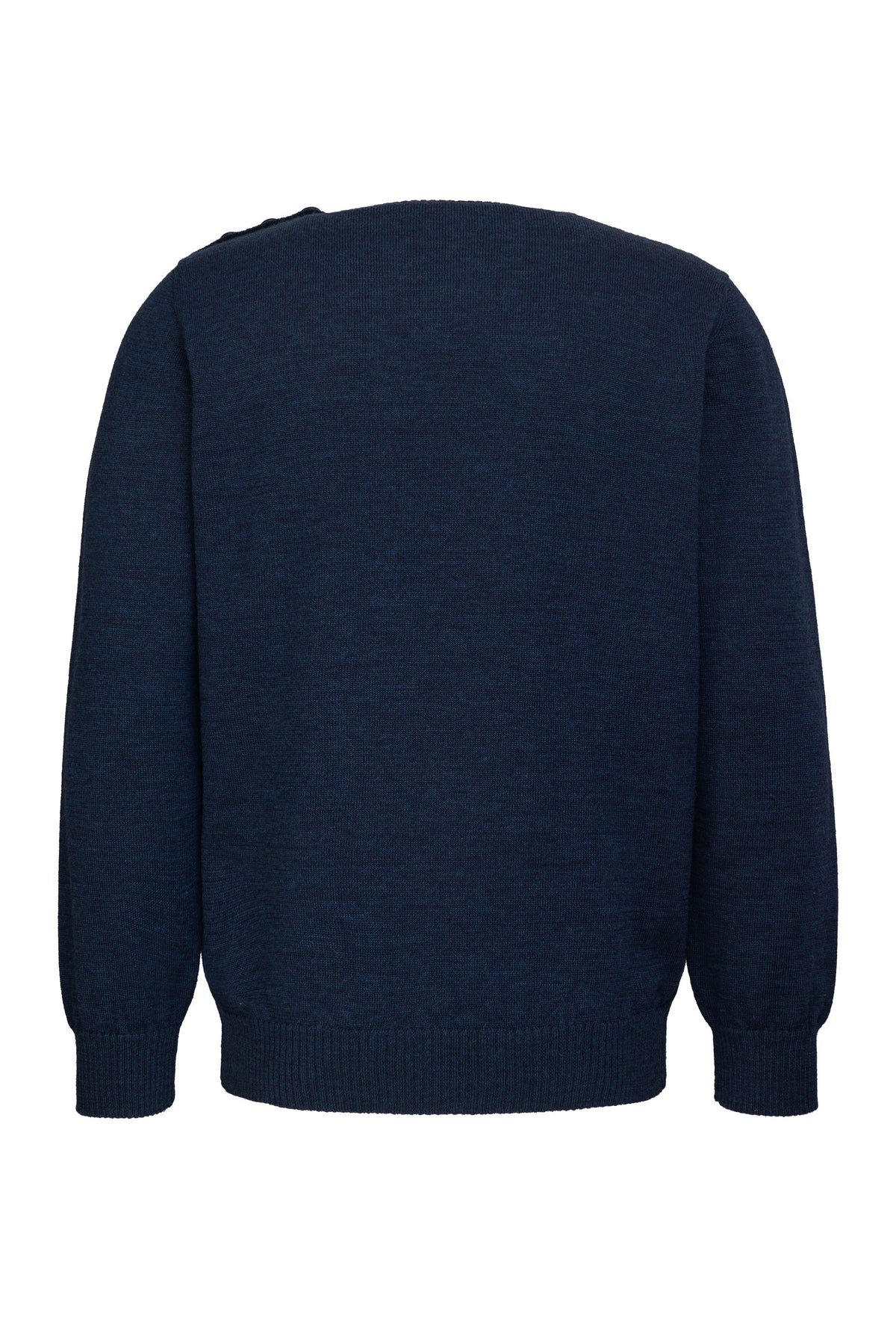 Pullover Schulterknöpfe, blau