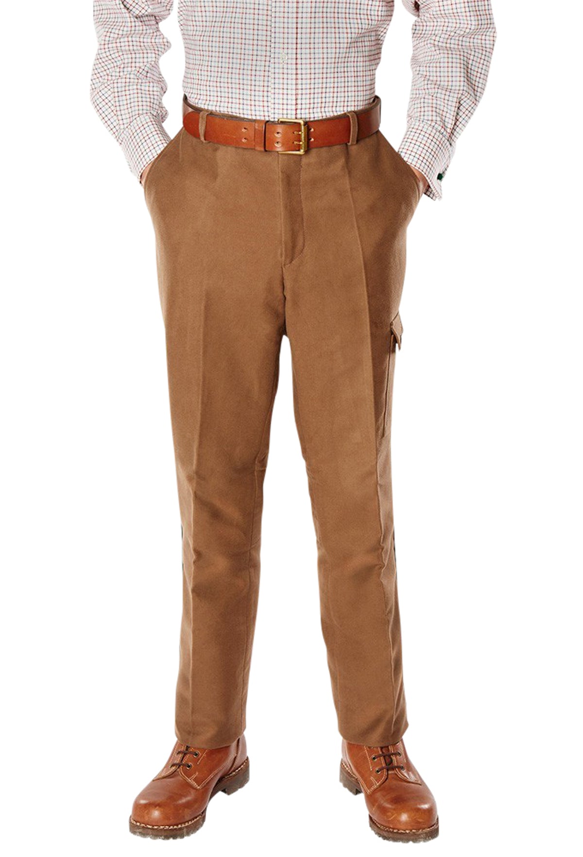 Jagdhose Moleskin, haselnuss