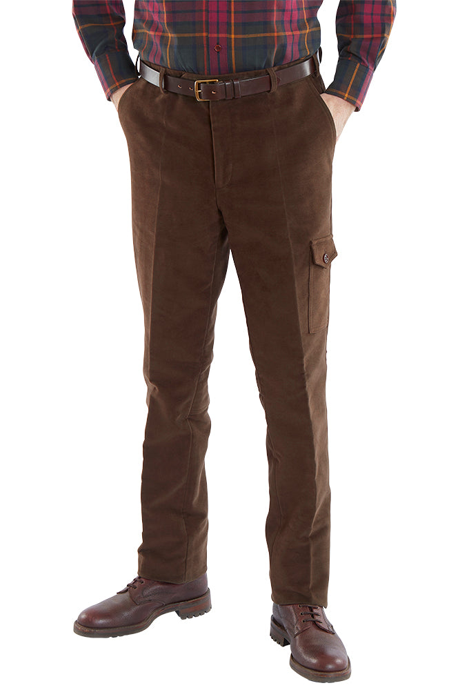 Jagdhose Moleskin, braun