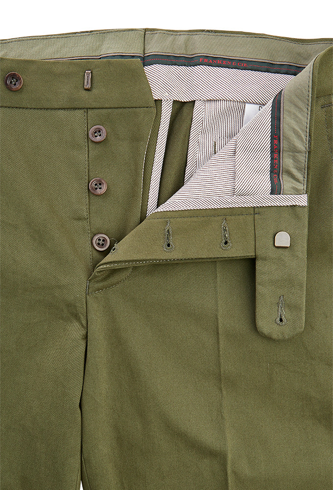 Hose Chino, waldgrün