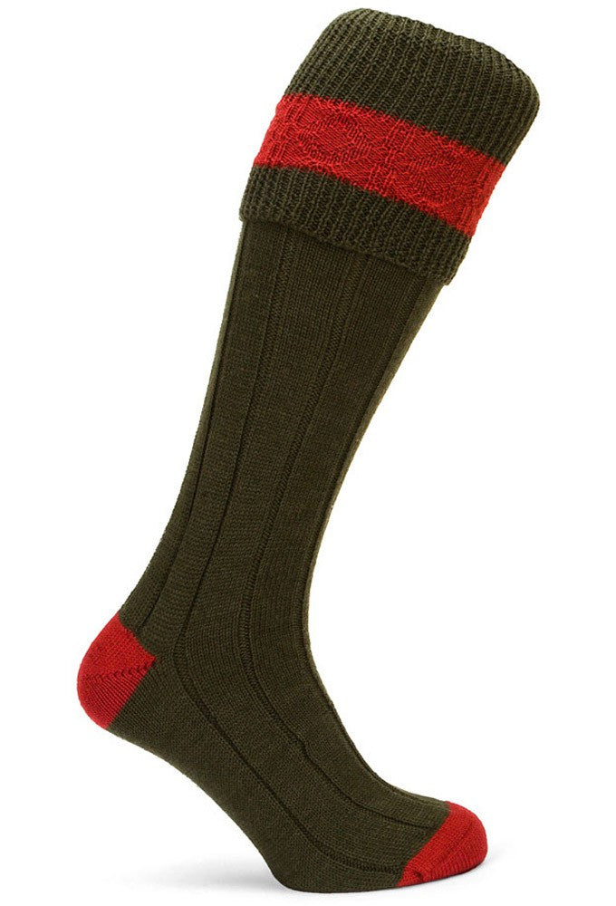 Gunsocks Streifen, grün