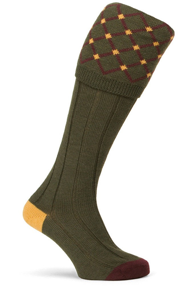 Gunsocks Gitterkaro, grün