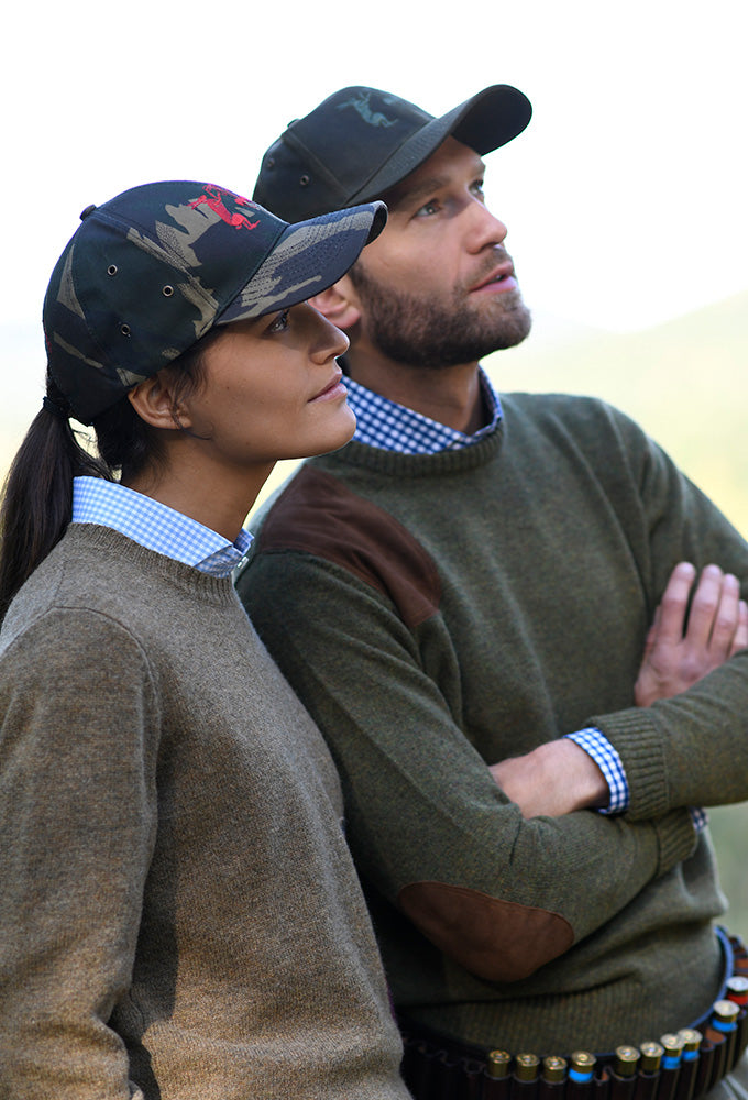 Cap Waxcotton, grün