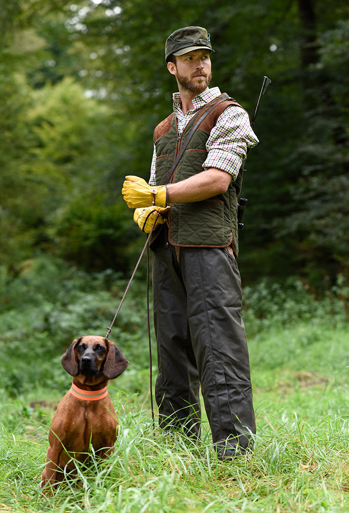 Baschlikmütze Waxcotton, grün