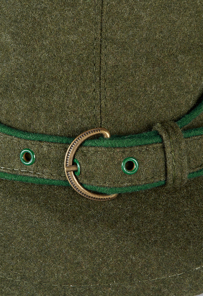 Baschlikmütze Loden, grün