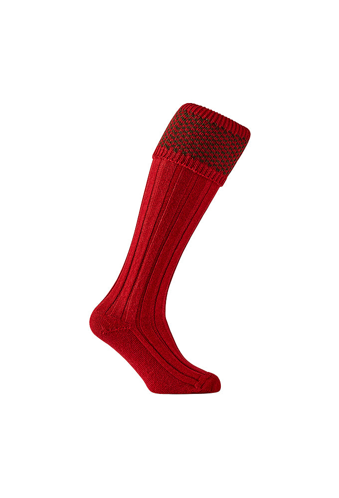 Gunsocks Stulpe, rot/grün