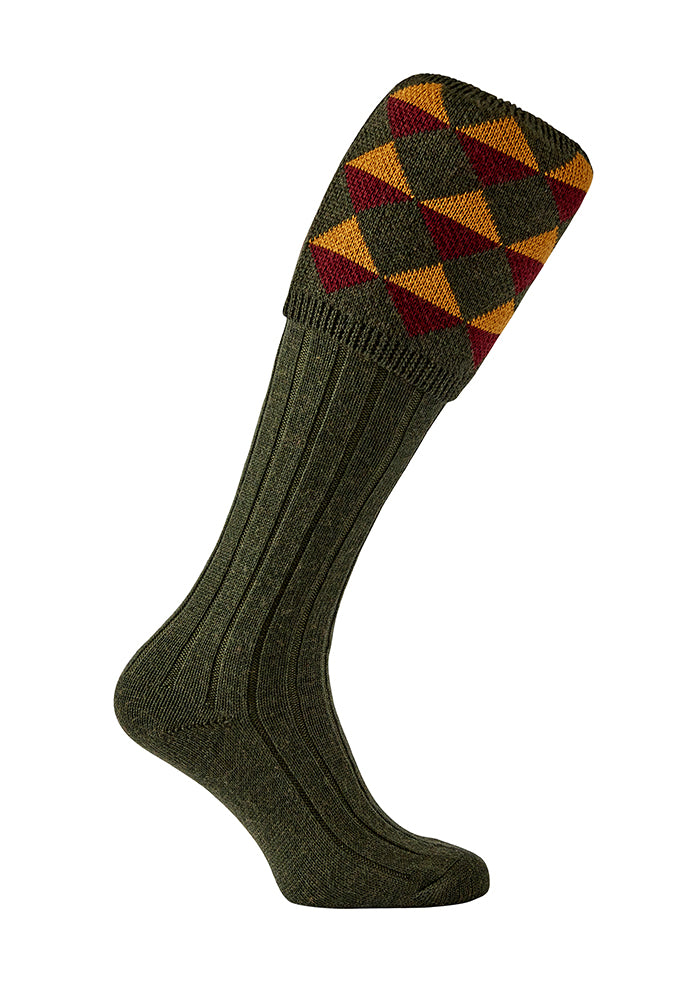 Gunsocks Rauten, grün