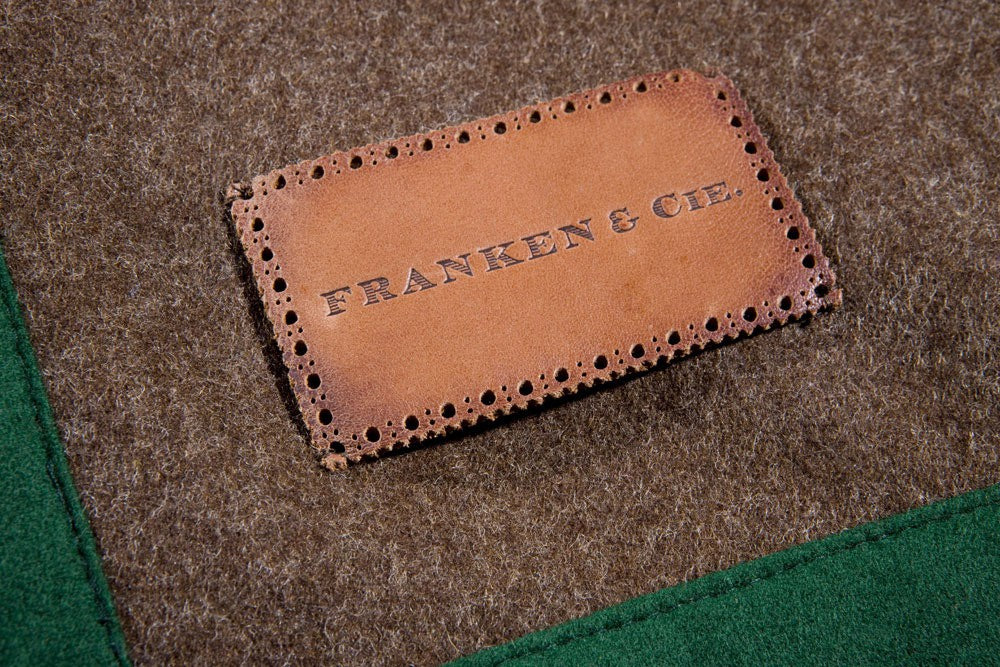 Lodendecke, braun