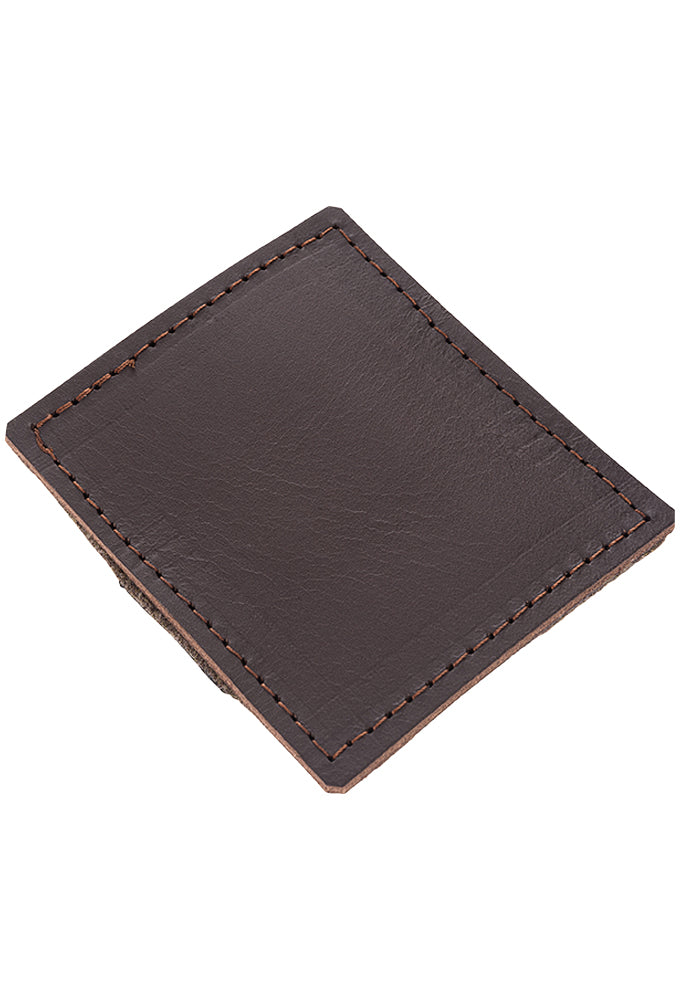 Patronenetui Loden/Leder, braun