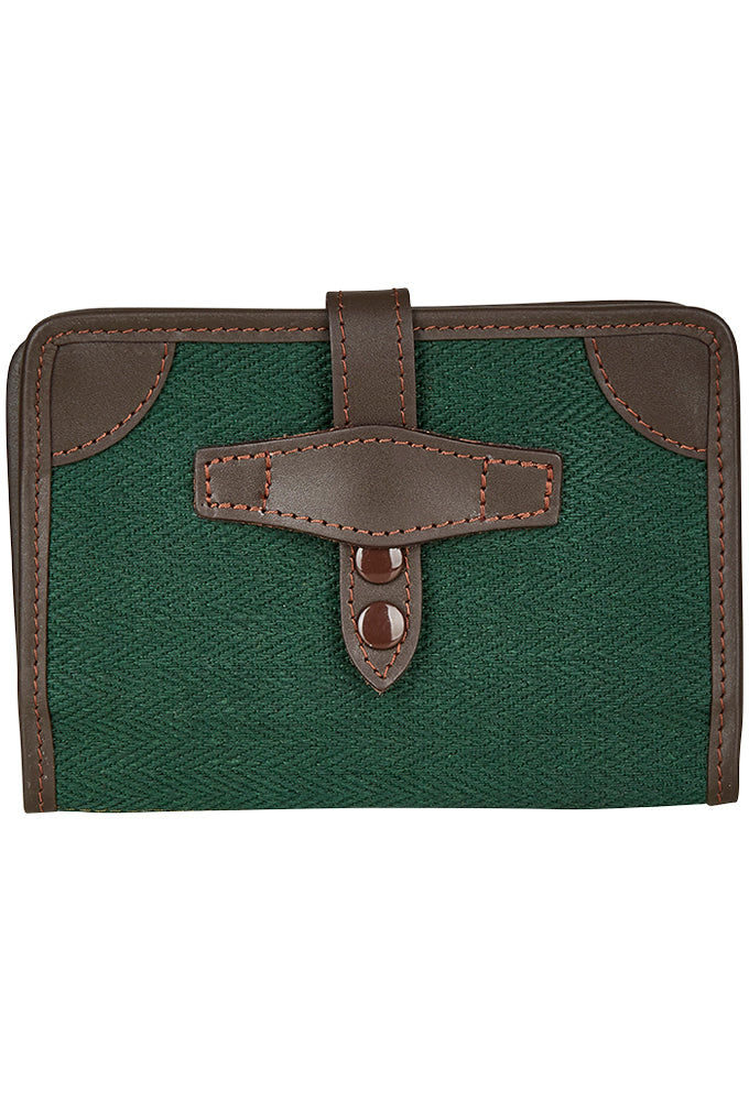 Dokumenten Etui Leinen/Leder